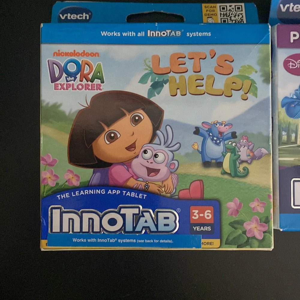 VTECH Innotab Dora the explorer and Sofía the first/ ages 3-6